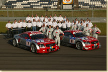 Team Abt Sportsline for the Nürburging 24 Hour race