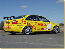 The Audi A4 of Team KMS Motorsport