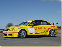 The Audi A4 of Team KMS Motorsport