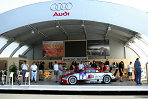 From the 24 Hour race to EuroSpeedway: Abt-Audi TT-R on display at the stand of the quattro GmbH