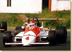 1984 was the last year of the Formula 2 which was renamed "F3000" in 1985. Emanuele Pirro piloted a March 842-BMW of the Onyx Team. His best result of the season was a 2nd position at Donington.