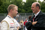 Jan Magnussen, Dr Wolfgang Ullrich, Head of Audi Sport