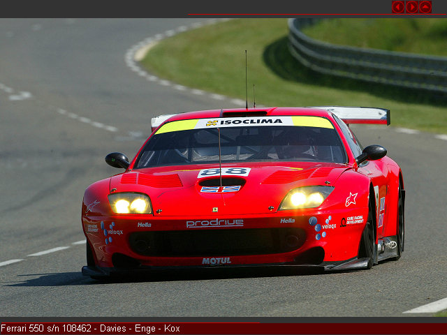 Ferrari 550 s/n 108462 - Davies - Enge - Kox
