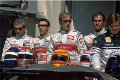 Michele Alboreto, Rinaldo Capello, Frank Biela und Emanuele Pirro