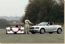 Infineon Audi R8 (2002 version), Frank Biela, Audi TT Roadster