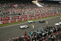The finish at Le Mans