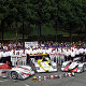 The Audi teams in Le Mans