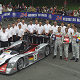 The team of the Infineon Audi R8 #3