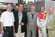 Dr Wolfgang Ullrich, Ralph Weyler, Dr Martin Winterkron, Frank Biela and Dr Werner Mischke (from left)