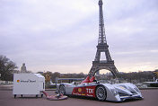 Audi R10 at the presentation in Paris