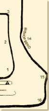 Sebring track - turn 16