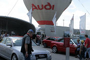 Audi show in the paddock