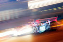 The Team ADT Champion Racing Audi R8 during the night