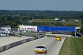 Long front straight at Road America
