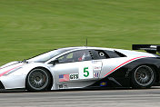 Lamborghini has come to the American Le Mans Series with the  Murcielago R-GT
