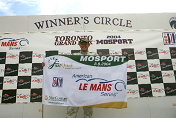 Clint Field celebrates his LMP2 class pole