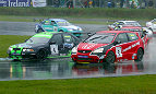 Neither Anthony Reid, MG ZS nor Matt Neil, Honda Civic Type-R, would finish either race