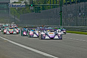 The start at Monza