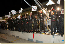 Audi Sport UK Team Veloqx celebrates its Sebring victory