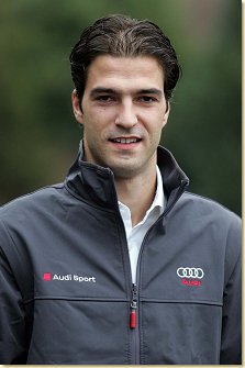 Audi driver Lucas Luhr